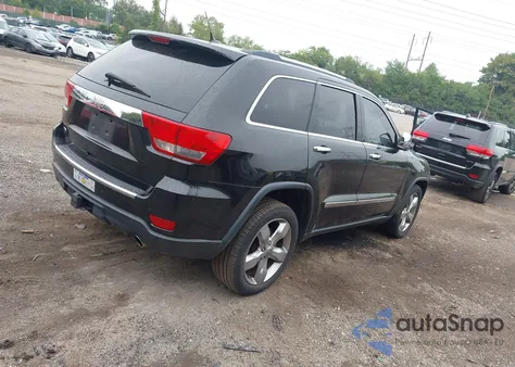 2013 Jeep Grand Cherokee Overland from USA, damaged, VIN 1C4RJECT0DC636753